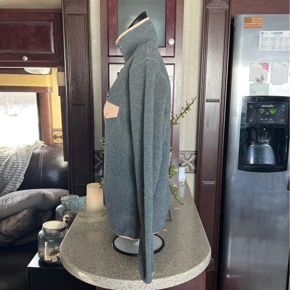 Patagonia Synchilla Lightweight Snap-T Pullover Size Small In Grey - Picture 6 of 11